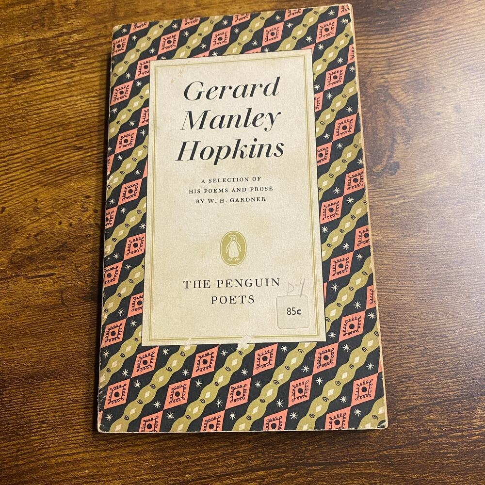 Gerard Manley Hopkins Poems & Prose W.H. Gardner Paperback